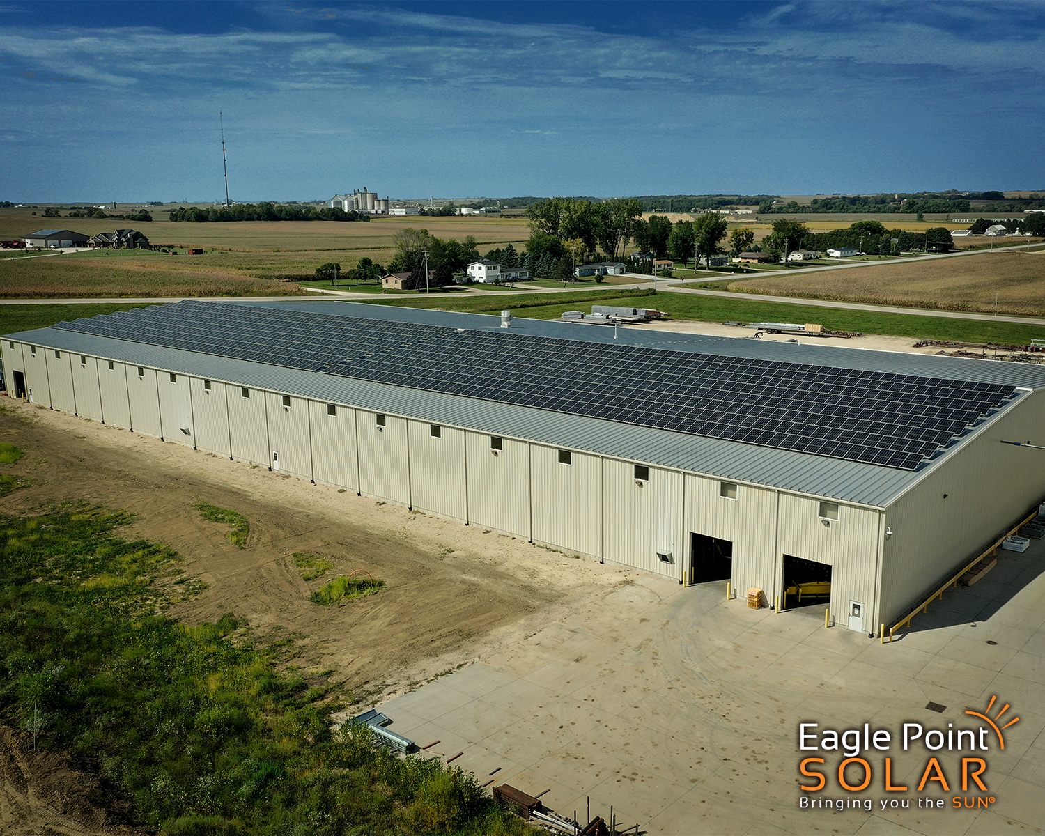 FarmTek Beam Building Solar Project
