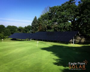 North Club House with Solar installed.
